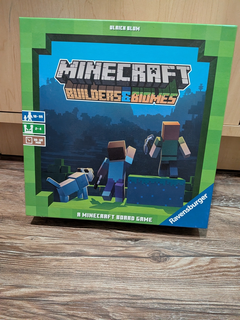 Minecraft Builders & Biomes Board Game by Ravensburger